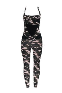 SKTF019 camo backless bodybuilding tights